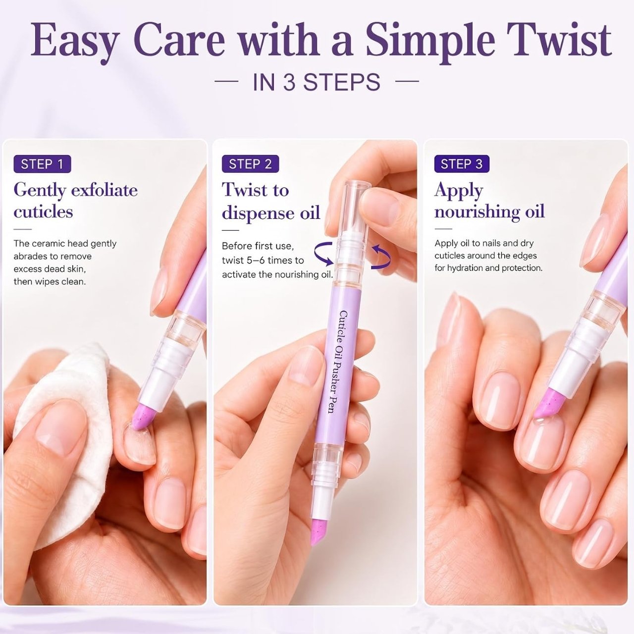 Penna 2-in-1 per la cura delle cuticole, CuticleOil - Image 9