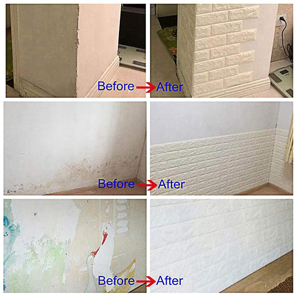 3DBrickWall, adesivi murali tridimensionali con effetto mattone - Image 2