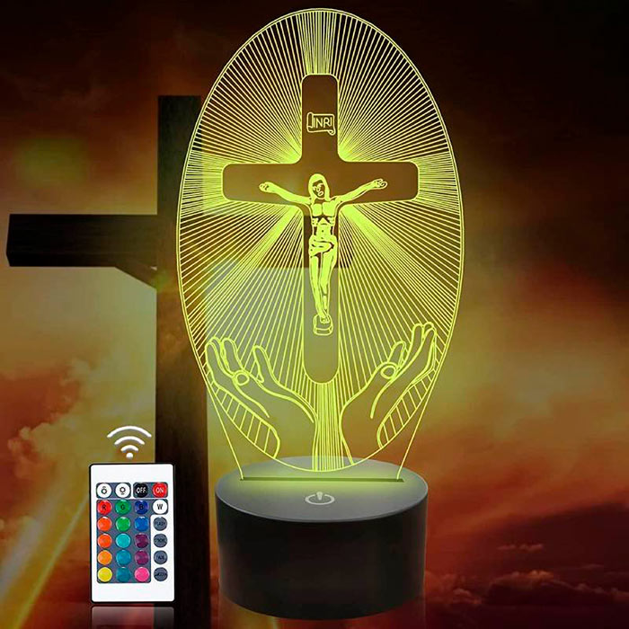 3DCross, decorazione con motivo religioso - Gesù - Image 3