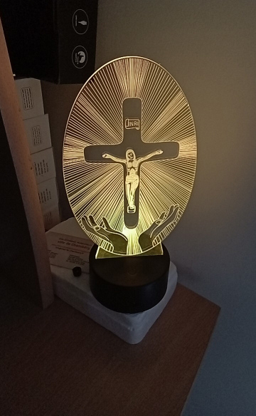 3DCross, decorazione con motivo religioso - Gesù - Image 9