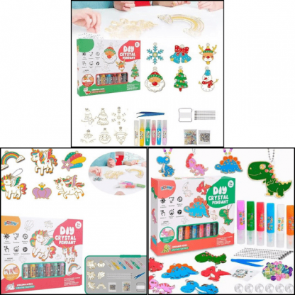 ARTCRA-UNI, Kit per la creazione di ciondoli in cristallo - Image 2