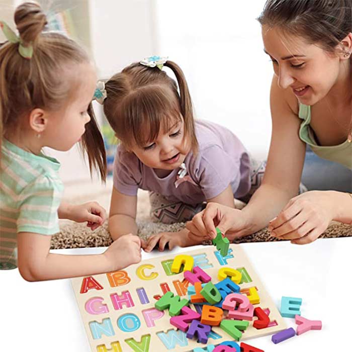 AlphabetPuzzle, un puzzle di lettere in legno - Image 3