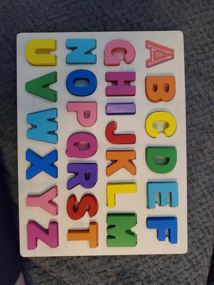 AlphabetPuzzle, un puzzle di lettere in legno - Image 5