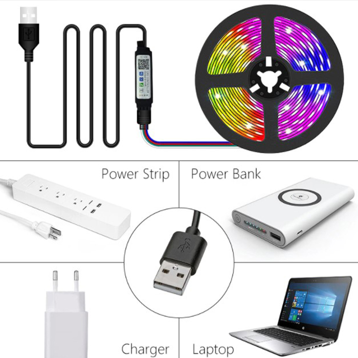 AmbientLedLights, striscia led waterproof con telecomando - Image 6