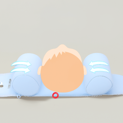 BBYPILOW-MOD, Cuscino ortopedico per neonati KIDDIE - Image 4
