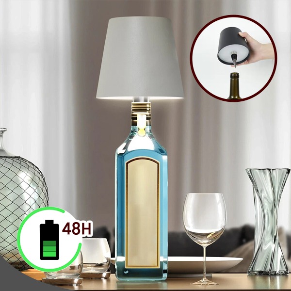 Lampada a Bottiglia LED Wireless, BOTLEAMP - Image 3