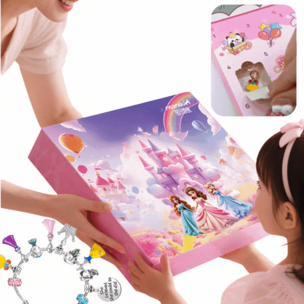 BRACBRAD, PRINCESS calendario dell'Avvento per creare braccialetti - video