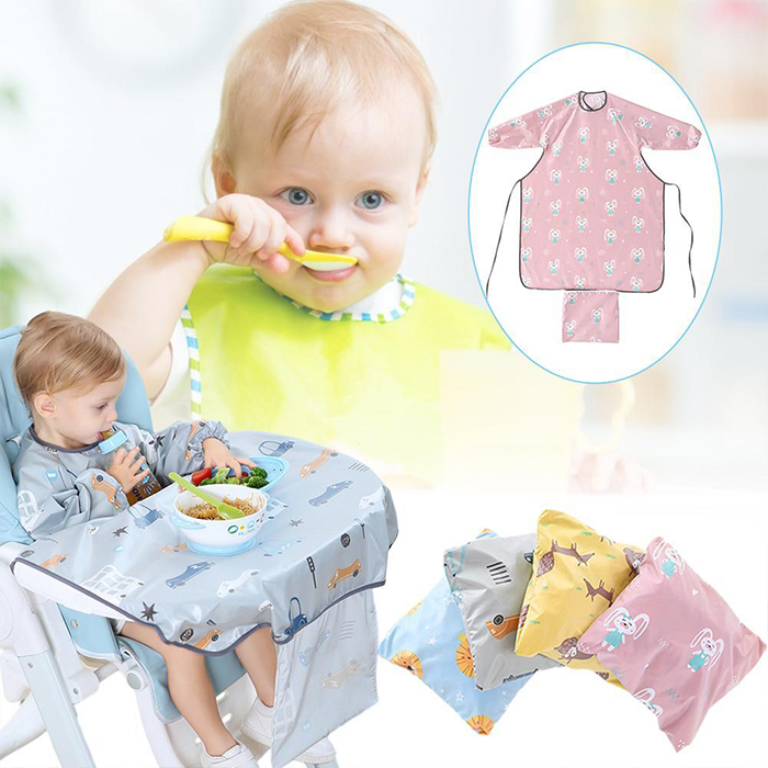 BabySleeve, bavaglino impermeabile con maniche per proteggere dalle macchie - Image 6