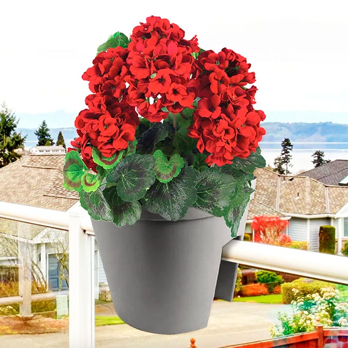 BalconyPots, vasi per fiori da balcone (2 pezzi) - Image 3