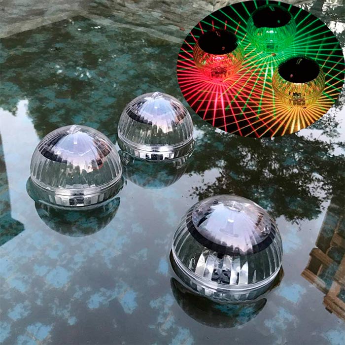 La luce solare consente di cambiare 7 diversi tipi di colore!