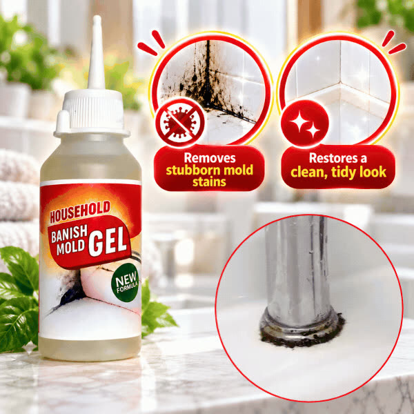 Gel per rimuovere le macchie di muffa, BanishGel - video