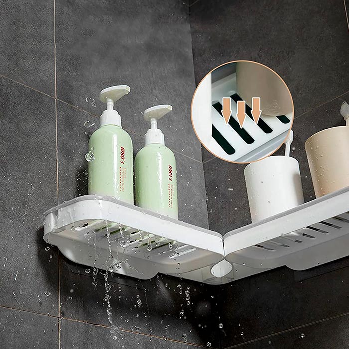 BathroomShelf, mensola da bagno che può essere installata a 90° o 180° - Image 6