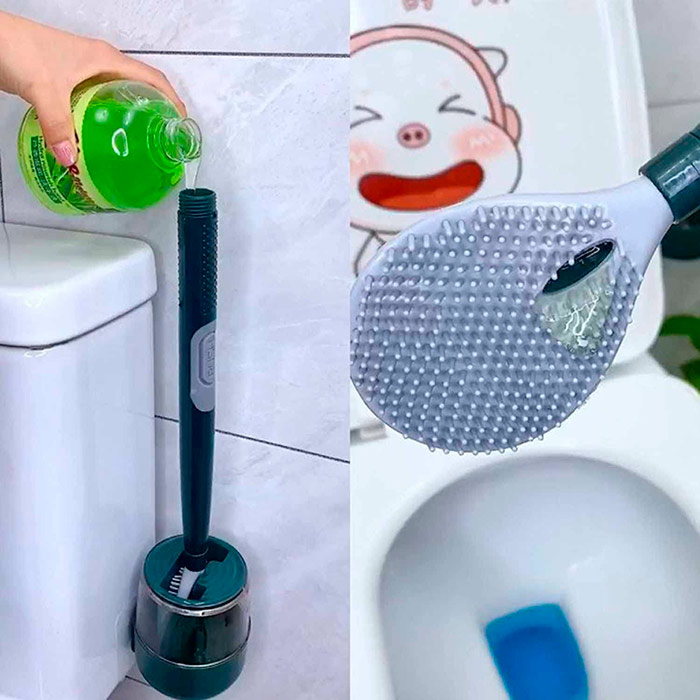 BestBrush, la spazzola per WC rivoluzionaria con un pulsante per erogare il detergente - Image 8