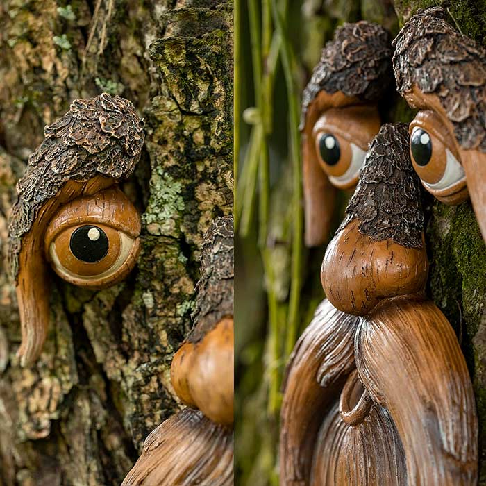 BirdFeeder, una decorazione per albero a forma di viso che è anche un mangiatoia per uccelli - Image 4