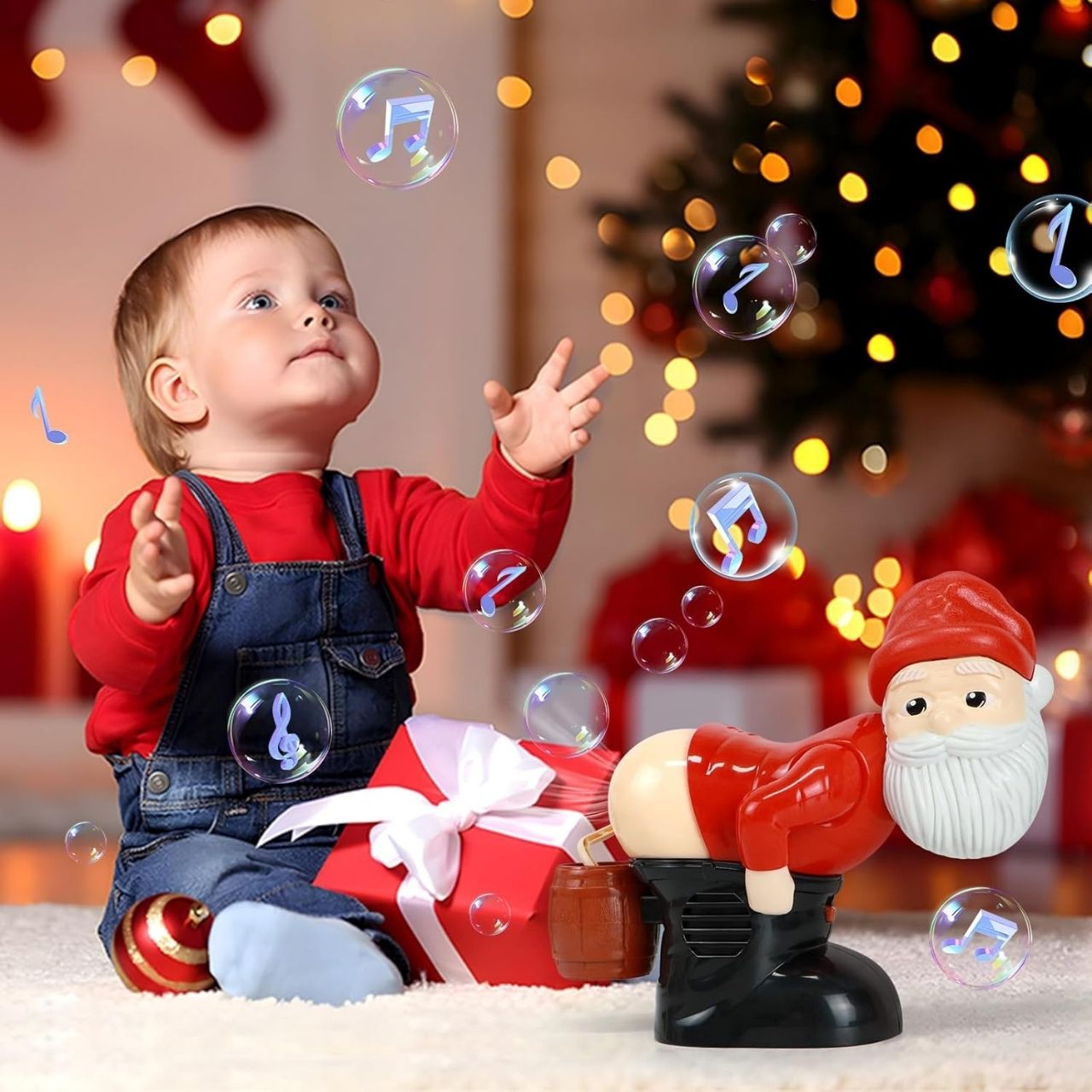 Bolle di gioia festiva