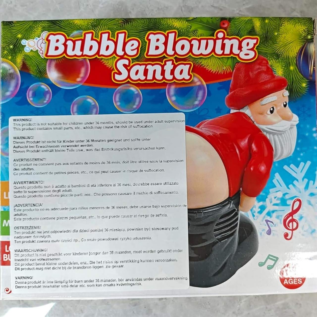 Bolle, liquido per bolle di sapone per il giocattolo BlowSanta - Image 7