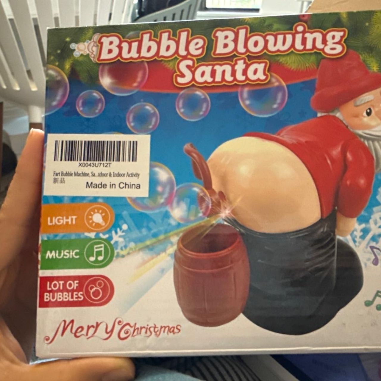 Bolle, liquido per bolle di sapone per il giocattolo BlowSanta - Image 8