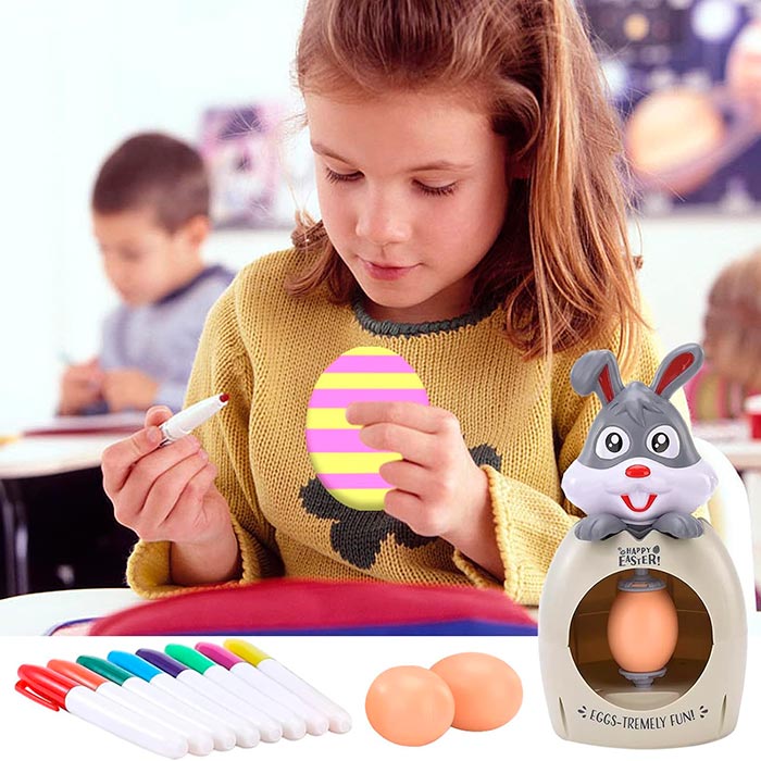 BunnyColor, set per la creazione e colorazione di uova di Pasqua in plastica - Image 4