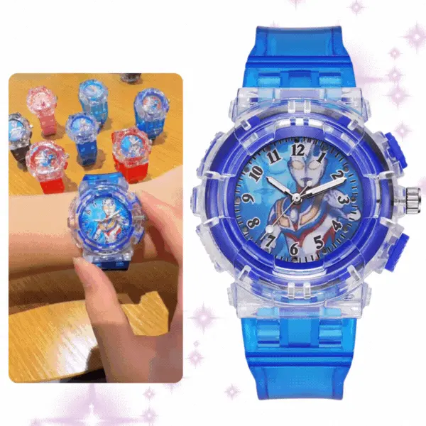 CHWATBLU, Orologio per bambini ULTRAMAN - resistente e impermeabile - Image 1