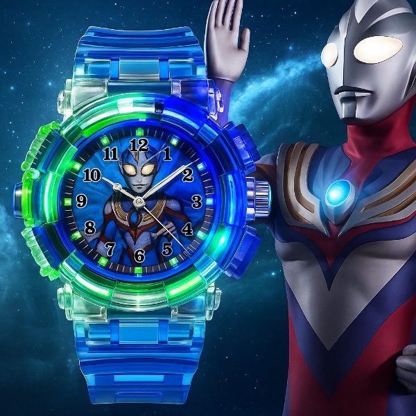 CHWATBLU, Orologio per bambini ULTRAMAN - resistente e impermeabile - Image 8