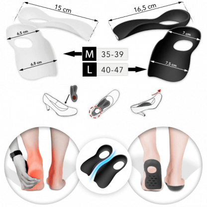 COMFSOLES-CRN-L, Soletti CloudComfort per comfort e supporto - Image 3