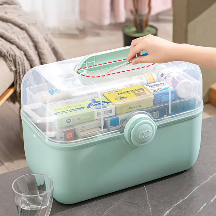 L'organizzatore ha più scomparti e spazi per un'organizzazione perfetta.