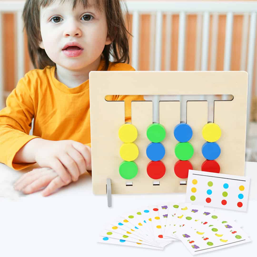 CombinationGame, puzzle in legno per sviluppare il pensiero logico (36 compiti) - Image 3