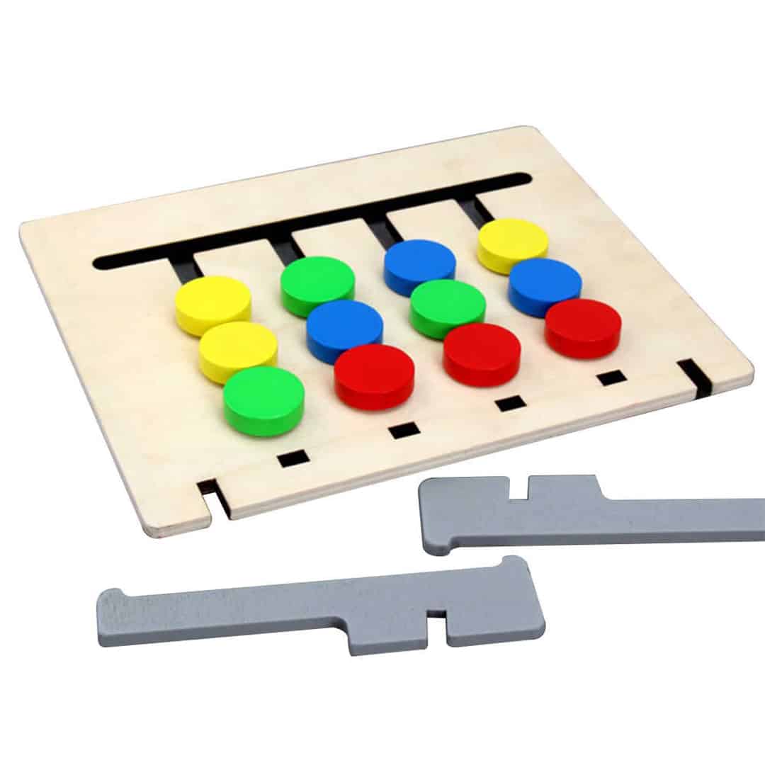 CombinationGame, puzzle in legno per sviluppare il pensiero logico (36 compiti) - Image 7