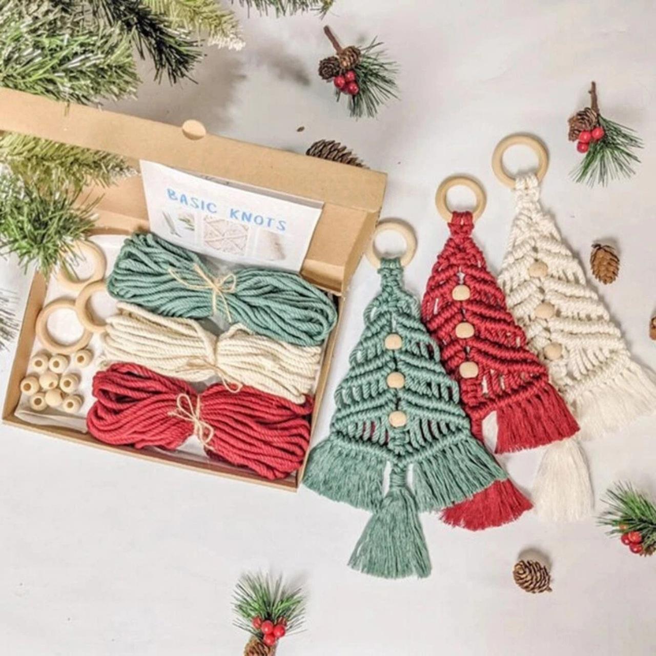 Un albero di Natale fatto a mano che si distingue