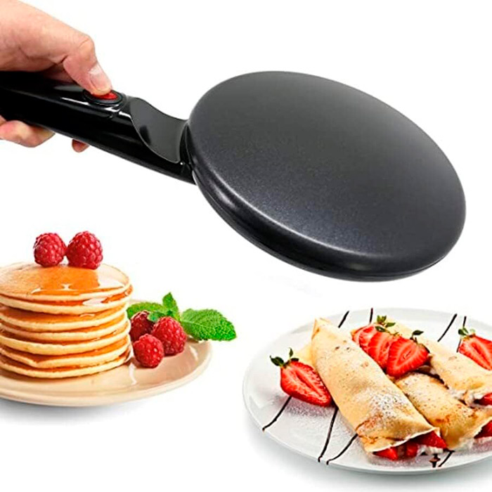 Facile da usare - collegarlo all'elettricità per riscaldarlo e immergerlo nella pastella!