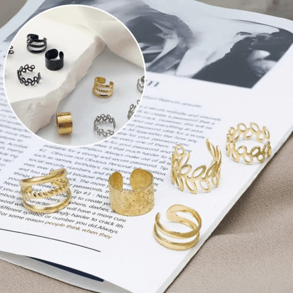 CuffEar, set di 5 orecchini senza piercing - video