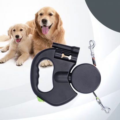 DDR-TST, Guinzaglio doppio per cani FlexiPaws - Image 3