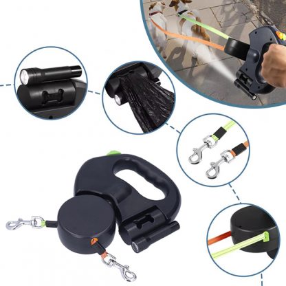 DDR-TST, Guinzaglio doppio per cani FlexiPaws - Image 5