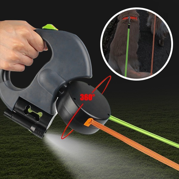 DDR-TST, Guinzaglio doppio per cani FlexiPaws - Image 7