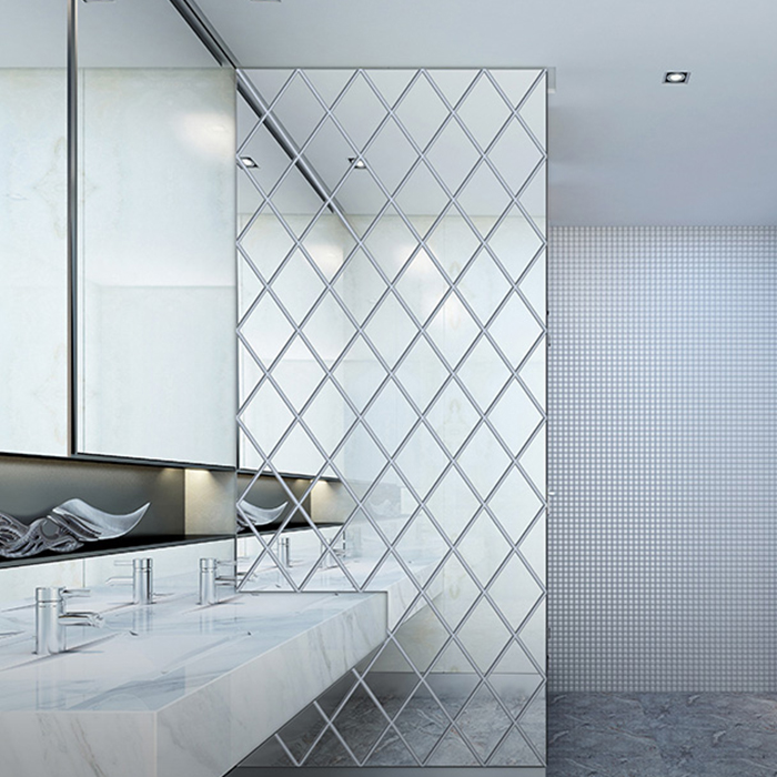DiamondMirror, adesivi a specchio a forma di diamante che illuminano ogni ambiente (32 pz.) - Image 5
