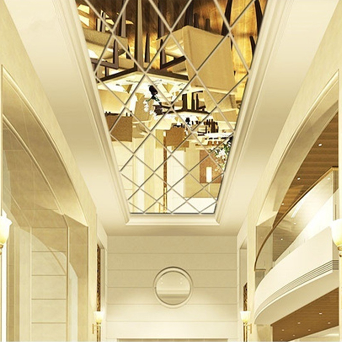 DiamondMirror, adesivi a specchio a forma di diamante che illuminano ogni ambiente (32 pz.) - Image 6