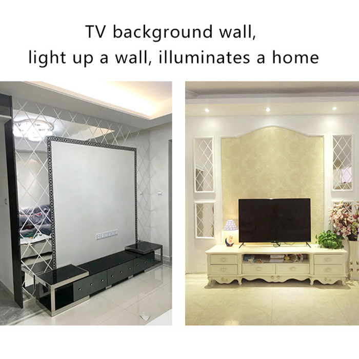 DiamondMirror, adesivi a specchio a forma di diamante che illuminano ogni ambiente (32 pz.) - Image 10