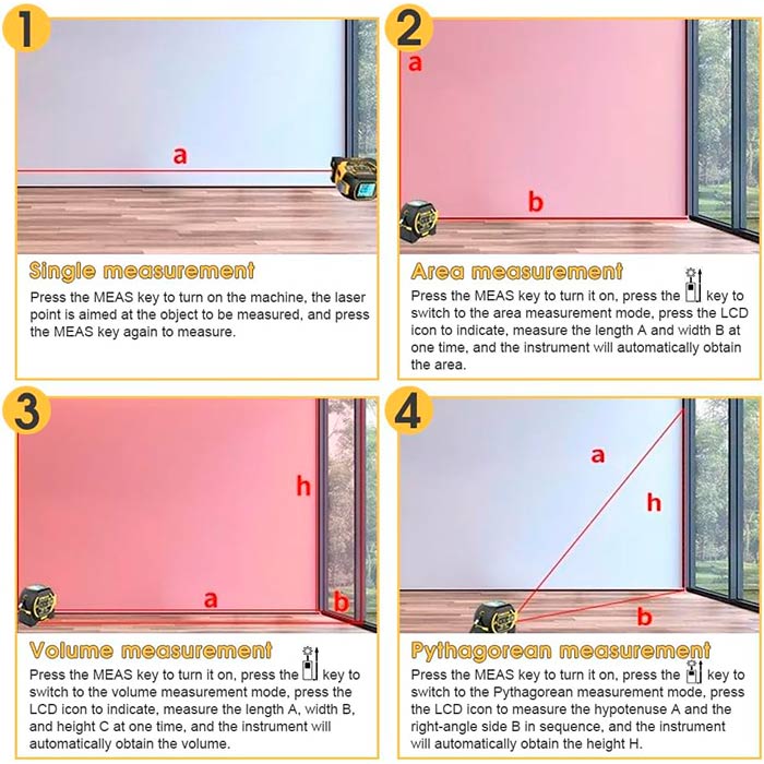 DigiMeter, metro classico e laser in 1 prodotto - Image 6