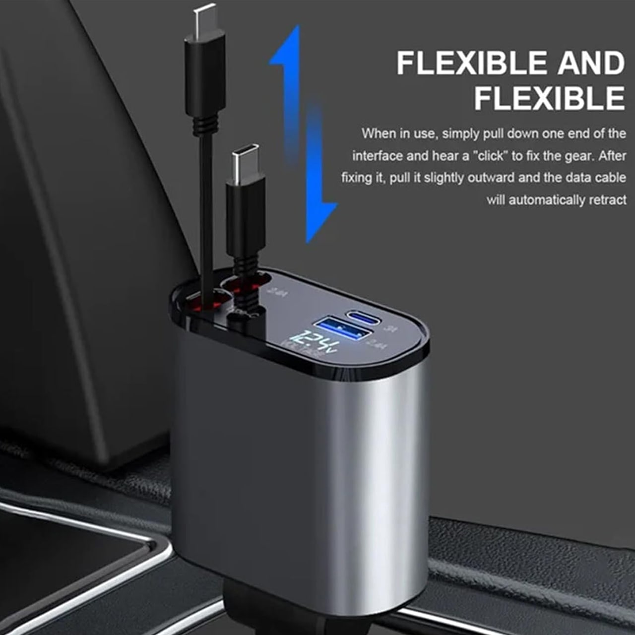 DualCharger, caricabatterie per auto 4-in-1 - Image 6