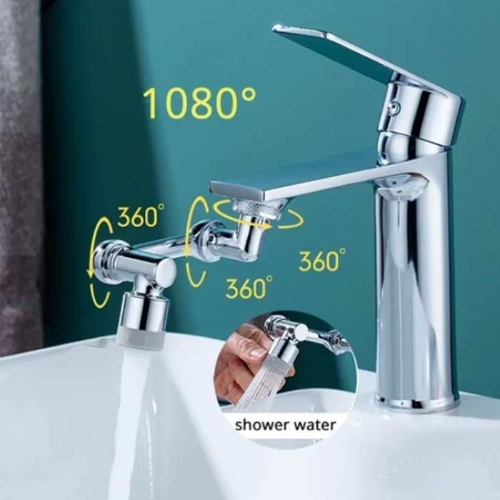 DualFaucet, un attacco per rubinetto che può essere ruotato di 1080° e dispone di 2 modalità di uscita dell'acqua - Image 8