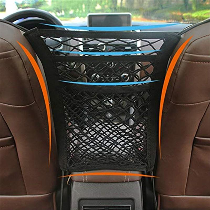 ElasticNet, divisorio per auto in rete con 2 tasche aggiuntive - Image 5