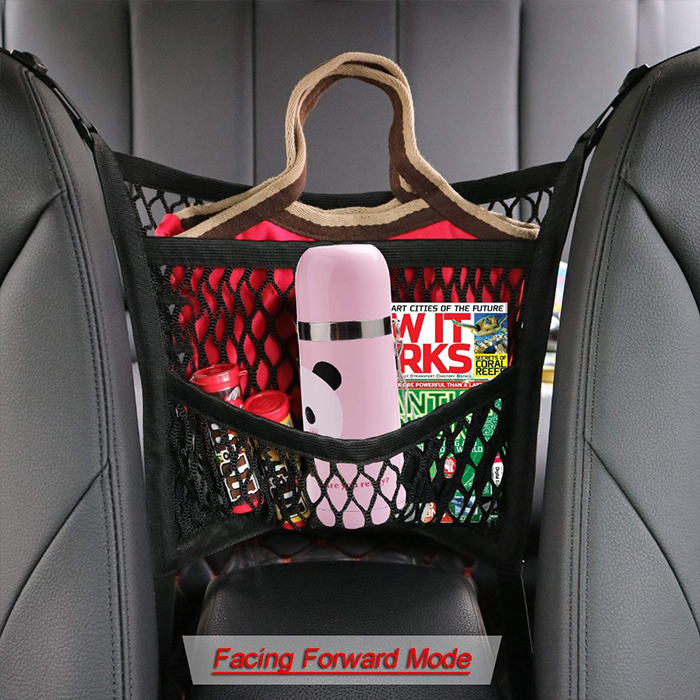 ElasticNet, divisorio per auto in rete con 2 tasche aggiuntive - Image 7