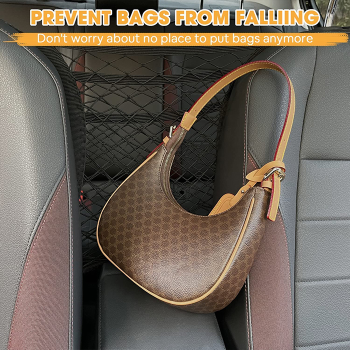 ElasticNet, divisorio per auto in rete con 2 tasche aggiuntive - Image 10