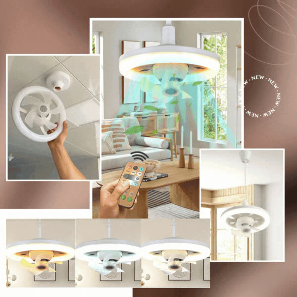 FANLIGHT, Ventilatore con luce LED - video