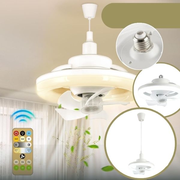 FANLIGHT, Ventilatore con luce LED - Image 4