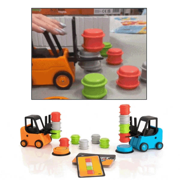 CARRELLO ELEVATORE, Gioco di Impilamento Carrelli Elevatori - video