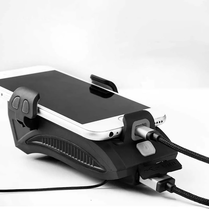 FastBike, una luce per bicicletta, stazione di ricarica, supporto per telefono e campanello tutto in uno - Image 9