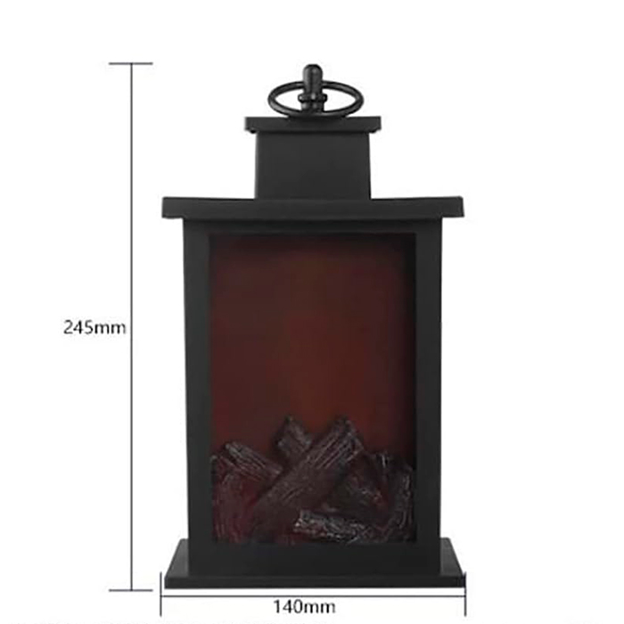 FireLantern, una lampada decorativa con l'aspetto di un camino e un fuoco virtuale - Image 2