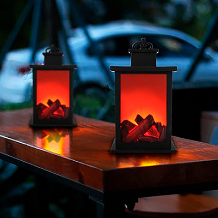 FireLantern, una lampada decorativa con l'aspetto di un camino e un fuoco virtuale - Image 6