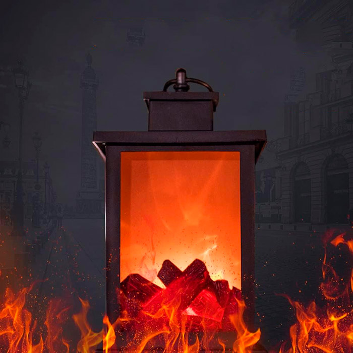 La lampada è portatile, quindi può essere una meravigliosa decorazione in qualsiasi stanza.